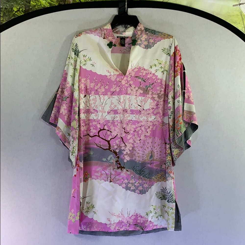 Lucky brand Asian kimono sleeve top